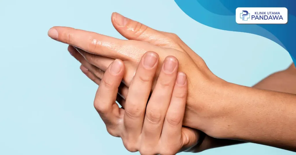 cara memutihkan tangan yang belang