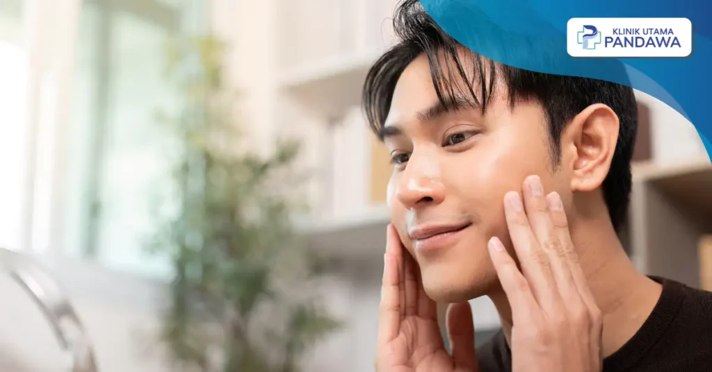 Perawatan wajah pria