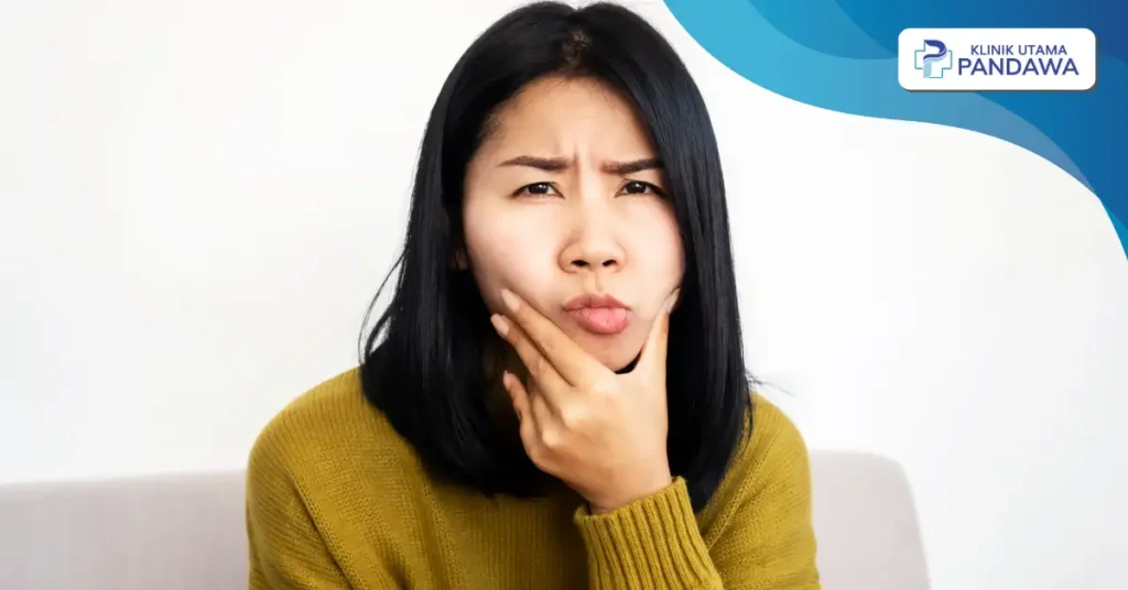 wajah tidak simetris